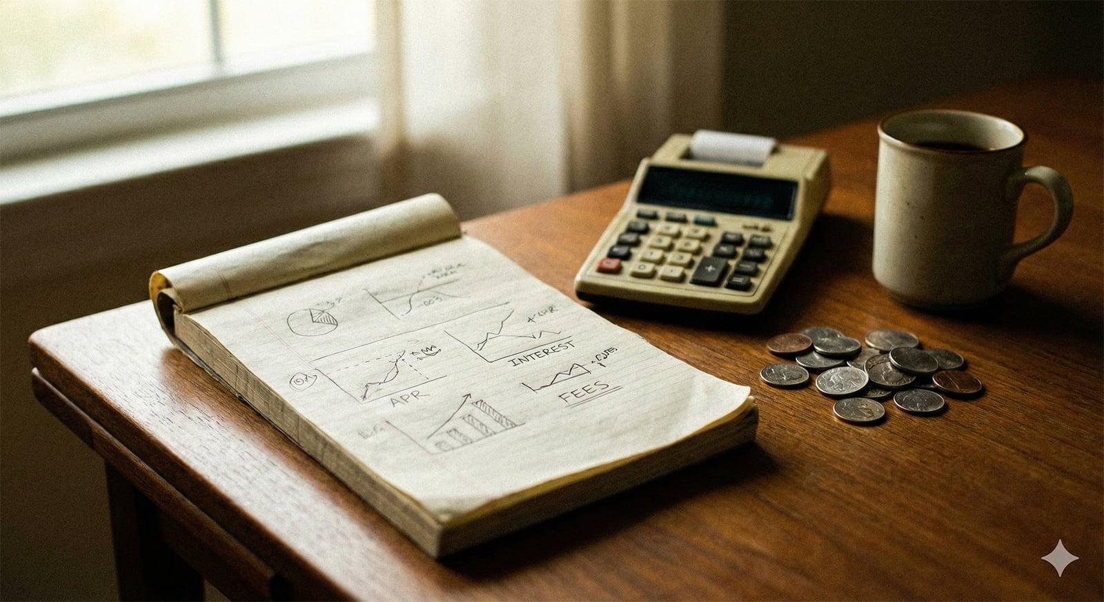 APR, interest, and fees explained simply.